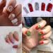 JAKSSO 3D Metallic Nail Stickers - 12 Sheets Gold Silver Nail Decals for Acrylic Nails - DIY Nail Art Chains, Stripes, Lines - Manicure and Salon - Buy Online on GoSupps.com