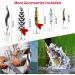 GOANDO 78 Pcs Fishing Lures Kit for Bass Trout Salmon - Bait Tackle Box with Spoon Lures, Soft Plastic Worms, Crankbait Jigs, Fishing Hooks - Freshwater Fishing Accessories - Buy Online on GoSupps.com
