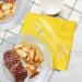 9 Inch Disposable Clear Plastic Plates - 120 Pack for Parties, Dinners, BBQs, Travel & Events | Microwaveable & Convenient by Framo - Buy Online on GoSupps.com