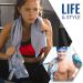 VENTURE 4TH Quick Dry Travel Towel | Fast Drying Microfiber | Essential for Camping, Yoga, Gym | 3 Compact Sizes | Gray Blue | Large 31.5 x 60 - Buy Online on GoSupps.com
