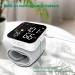 Rechargeable Digital Wrist Blood Pressure Monitor - Automatic Talking Portable with Full LED Display & Carrying Case for Home Use - Buy Online on GoSupps.com