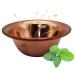 Copper evaporator bowl for sauna infusion - 5 sizes - For every sauna stove (11.5 cm)
