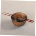 FUNOMOCYA 1 Pair Creative Bamboo Home Restaurant Head Chopsticks Kitchen Wire Pointed for Copper - Buy Online on GoSupps.com