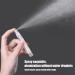 5ml Refillable Frosted Spray Bottle - Mini Perfume Atomizer for Travel & Makeup | Includes 2 Fillers - Buy Online on GoSupps.com