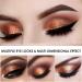 FOCALLURE 2PCS Liquid Glitter Eyeshadow Set - Long Lasting, Waterproof, High Pigmented Metallic Shimmer Eye Makeup - Buy Online on GoSupps.com