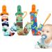 Aizuoni Pacifier Clips - Soft Fabric Pacifier Chains for Babies & Kids | Secure Stylish & Durable - Buy Online on GoSupps.com
