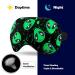 LynaRei Cute Alien Space Sleep Mask - Adjustable Super-Smooth Eye Mask for Men and Women - Perfect for Travel and Nap - Style 3 - Buy Online on GoSupps.com