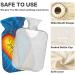 Buy Naanle Tree of Life Transparent Hot Water Bottle | 1L Hand & Foot Warmer for Pain Relief & Heat Therapy - International Shipping Available - Buy Online on GoSupps.com