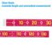 PATIKIL Self-Adhesive Fish Ruler - 51 Waterproof Fish Tape Measure Sticker for Fishing Boat Kayak and Workbench - Rose Red - Buy Online on GoSupps.com