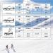 Gr del Crampons for Mountain Shoes | 19 Teeth Stainless Steel Anti-Slip Spikes for Hiking Trail Running & Trekking | Adult & Children's Sizes - Buy Online on GoSupps.com