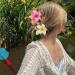 Hawaiian Flower Hair Clips for Women 6 Pack Flower Hair Claw Clips for Thin Hair Large Claw Clips for Thick Hair Beach Hair Accessories for Girls (Multicolor 6 Pieces) - Buy Online on GoSupps.com