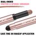 FOCALLURE No Crease Eyeshadow Stick | Creamy Matte & Shimmer Pencil | Smudge-proof & Waterproof | 12 Fresh-Picked Shades - Buy Online on GoSupps.com