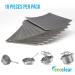 Ecoclear Stainless Steel Cleaning Sponge - 10 Pack | Professional Antibacterial & Reusable Cleaner for Shiny Surfaces - Buy Online on GoSupps.com