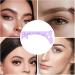 Eyebrow Template | Eye Brow Stencils for Women Quick Eye Makeup Tool Eyebrow Shaping Aid Brow Measuring Tool for Perfect Eye Liner & Lip Lines Purple - Buy Online on GoSupps.com
