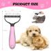 Subkin Brush De-Shedding Straps for Dogs & Cats - Medium to Long Haired - Remove Undercoat & Mats - Red Hair Thinning Protection - Buy Online on GoSupps.com
