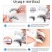 1 Pair Magnetic-Eyelashes Natural Look without Glue Needed Reusable Eye Magnetic Lashes with Applicator Magnetic Eyelashes - Buy Online on GoSupps.com