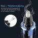 Nose Hair Trimmer for Men - 4 in 1 Painless Ear & Nose Grooming Kit USB Rechargeable Black - Buy Online on GoSupps.com