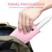 Buy Pink Hair Straightener Pouch - Heat Resistant Mat for Flat Iron & Curling Iron | International Shipping Available - Buy Online on GoSupps.com