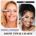 Buy Landhoow Women's Electric Eyebrow Trimmer Set - 3 Pieces with Adjustable Comb & Brush for Precision Shaping & Hair Removal | International Shipping - Buy Online on GoSupps.com
