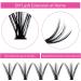 200Pcs Individual Cluster Lashes Extensions Mixed Trays 30D/40D 0.07 D Curl 8-16mm | DIY Eyelash Extensions at Home - Buy Online on GoSupps.com