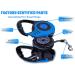 Pets Playground Retractable Dog Lead | Glow in the Dark Reflective Puppy Leash | Long Strong Heavy Duty Blue Lead - 5M - Buy Online on GoSupps.com