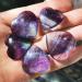 Buy AxBALL 1 Piece Natural Colorful Fluorite Quartz Crystal Heart Pendant - Beautiful Gemstone for Jewelry Lovers - International Shipping Available - Buy Online on GoSupps.com