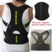 Shoulder Scoliosis Orthopedic Back Brace Spine Magnet Support Poor Posture Correction Belt Women Men Blue S - Buy Online on GoSupps.com