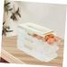 Mikikit Egg Holder Egg Refrigerator Organizers and Storage Double Row Tray Egg Container - Buy Online on GoSupps.com