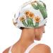 Tropical Cactus Hair Towel 2 Pack | Super Absorbent Quick Dry Hair Turbans for Women & Girls - Buy Online on GoSupps.com