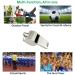Giveet Metal Whistle with Referee Card Set - Red Yellow Cards & Stainless Steel Coach Whistle for Football, Basketball, Soccer, School, Lifeguard - Emergency Referee Gear - Buy Online on GoSupps.com