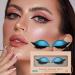 Pansements pour cils et fards paupi res paresseux - Maquillage des yeux adh sif r utilisable pour femmes - Autocollants imperm ables et r sistants la salet pour Halloween sortie de nuit cosplay bleu - Buy Online on GoSupps.com