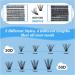 D-Mix DIY Lash Extension Kit - 360 Pcs 30D+50D Clusters, 10-16 Mix Length Individual Lashes with Bond, Seal, Glue Remover - Overnighter Seal for DIY Eyelash Extensions - Buy Online on GoSupps.com