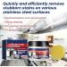 Stainless Steel Clean Wax Magical Nano-Technology Stainless Steel Cleaning Paste Stainless Steel Cleaning Wax 3-In-1 Stainless Ju Fish Stainless Steel Clean Wax For Pots And Pans (3) - Buy Online on GoSupps.com