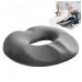 Donut Pillow for Tailbone Pain Butt Cushion for Tailbone Pain Premium Memory Foam Washable Bedsore Pillow Butt for Bed for Back Coccyx Tailbone Pain Relief Gray Grey