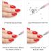 Nacaikj 7pcs Nail Art Brush Set - Dotting Tools & Liner Brushes for UV Gel & Acrylic Manicures | Perfect Nail Accessories for Creative Nail Design - Buy Online on GoSupps.com