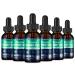 Hemp Oil Drops-Maximum Strength Pure Extract Orginic Hemp Seed Oil Maintains Health 6 Pack