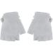 Toddler Kids Puppy Flip Top Short Knitted Half Finger Gloves for 3-8 Yrs Elk/Grey - Buy Online on GoSupps.com