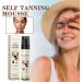Dark Self Tanner Mousse - Sunless Instant Self Tanning Foam for a Deep Natural Looking Fake Tan - Moisturizing Tanning Foam - Buy Online on GoSupps.com