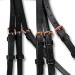 WALDHAUSEN X-Line Bridle Ros Black for Thoroughbreds - Premium Quality Equestrian Gear | International Shipping Available - Buy Online on GoSupps.com