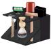Acrylic razor holder acrylic shaving brushes from acrylic |Organizer storage stand for razors-multifunctional cosmetic storage organizer for toothbrush razor black