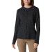 Columbia Women's Stanley Park Fz Black Spacedye Medium