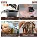 CAJPK 3 in 1 Hair Dye Shampoo - Dark Brown Gray Coverage Herbal Hair Color for Men & Women - 500ml - Buy Online on GoSupps.com