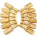 Honbay 12PCS Mini Wooden Scoops for Bath Salts and Tea - Perfect for Home Spa and Tea Time - Buy Online on GoSupps.com