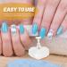 FOMIYES 1 Set Magnetic Base Press on Nail Holder Magnetic Nail Holder Nail Stands for Press on Nail Display Stand Nail Accessories Nail Stand for Press on Portable False Nails Acrylic 3.8x3.6cm As Shown - Buy Online on GoSupps.com