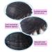 Supyini 12-Inch Black Wig with Fringe - 100% Brazilian Afro Real Hair No Lace Front Smooth PU Fake Scalp for Women - Buy Online on GoSupps.com