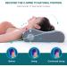 Willai Adjustable Cervical Pillow for Neck Pain Relief - Orthopedic Contour Pillow with Inflatable Tube - Cooling Memory Foam - Ideal for Side and Back Sleepers - 25x15x4.9 (Gray Queen) - Buy Online on GoSupps.com