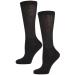 MeMoi Diabetic Comfort Non-Skid Crew Socks 10-13 Black