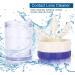 Sclera Contact Lens Case Plastic Contact Lens Cleaning Lenses Case Barrel Shaped Contact Lens Cleaning Container Fashion Manually Cleaner Washer for Everyday Use - Buy Online on GoSupps.com
