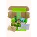Pamper Hamper Gift Box Mother's Day Happy Birthday Thank You or Thinking of You Self Care Gift for Women by Inside the Box Gifts (Mint)