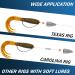 Dr.Fish 3/8oz Bullet Fishing Sinker Weight - 50 Pack for Bass Fishing Texas Rigs - Buy Online on GoSupps.com